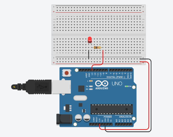 Led Conectado A Arduino Práctica 1 | Ibero Puebla
